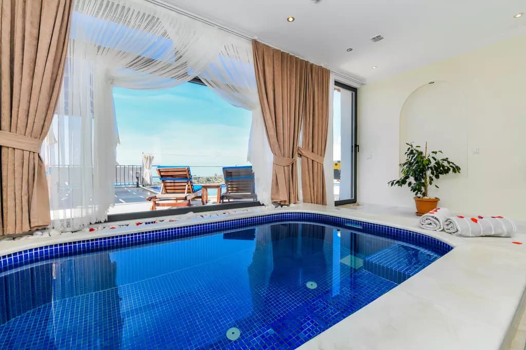 Honeymoon Villa - Heated Bedroom Pool & Sheltered Privacy in Islamlar image 5 of 78