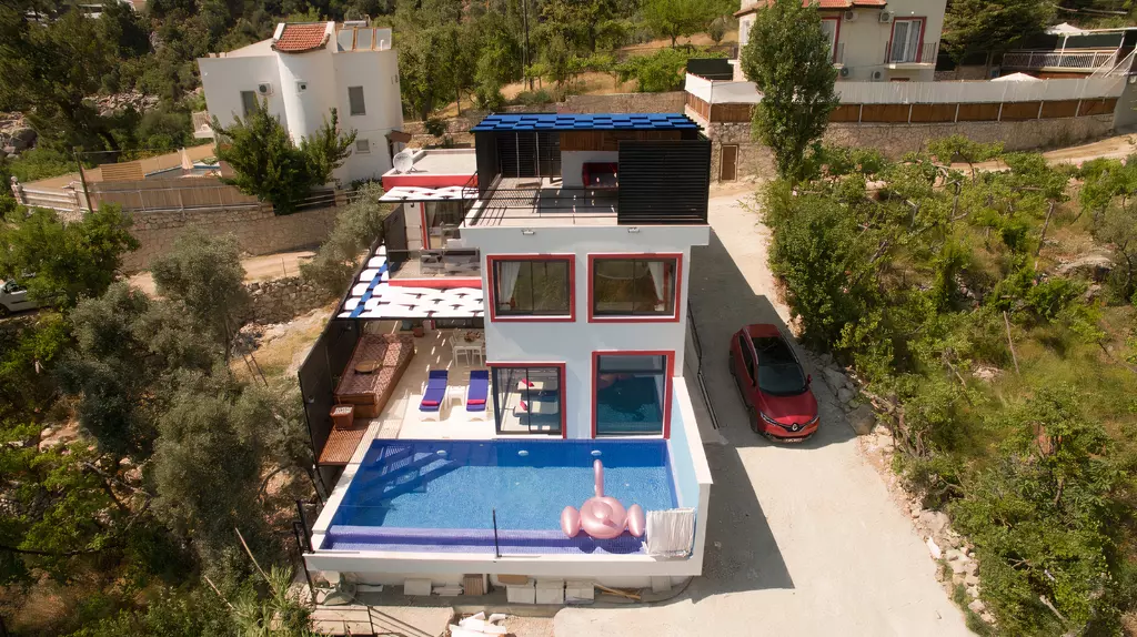 Triplex Luxury Villa with Heated Indoor Pool, Sauna & Jacuzzi in İslamlar, Kalkan image 1 of 43