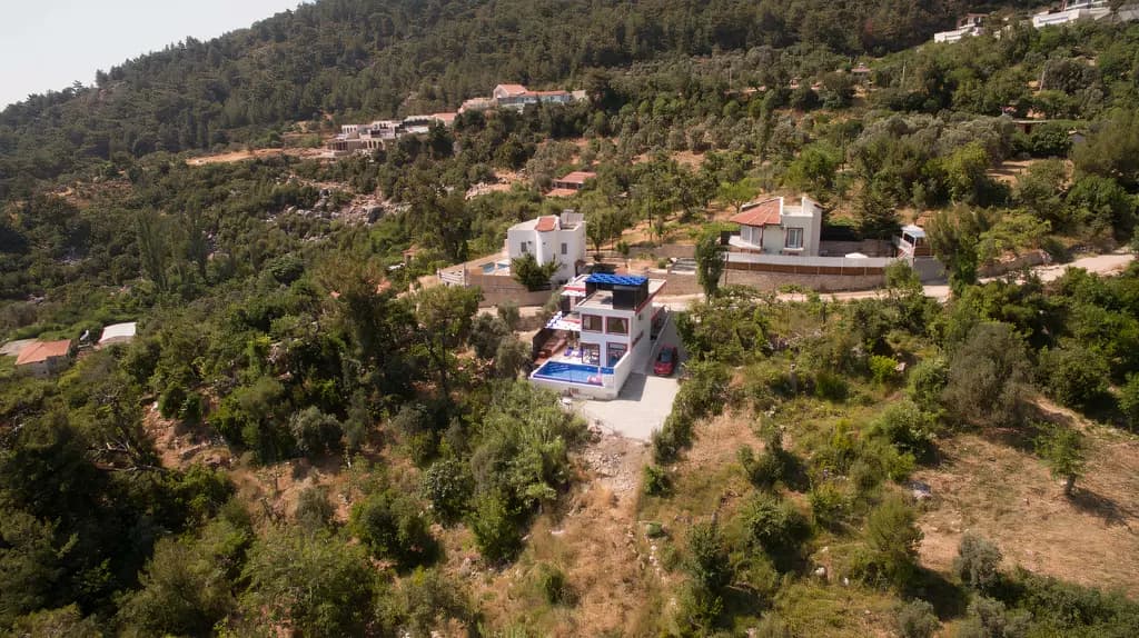 Triplex Luxury Villa with Heated Indoor Pool, Sauna & Jacuzzi in İslamlar, Kalkan image 4 of 43