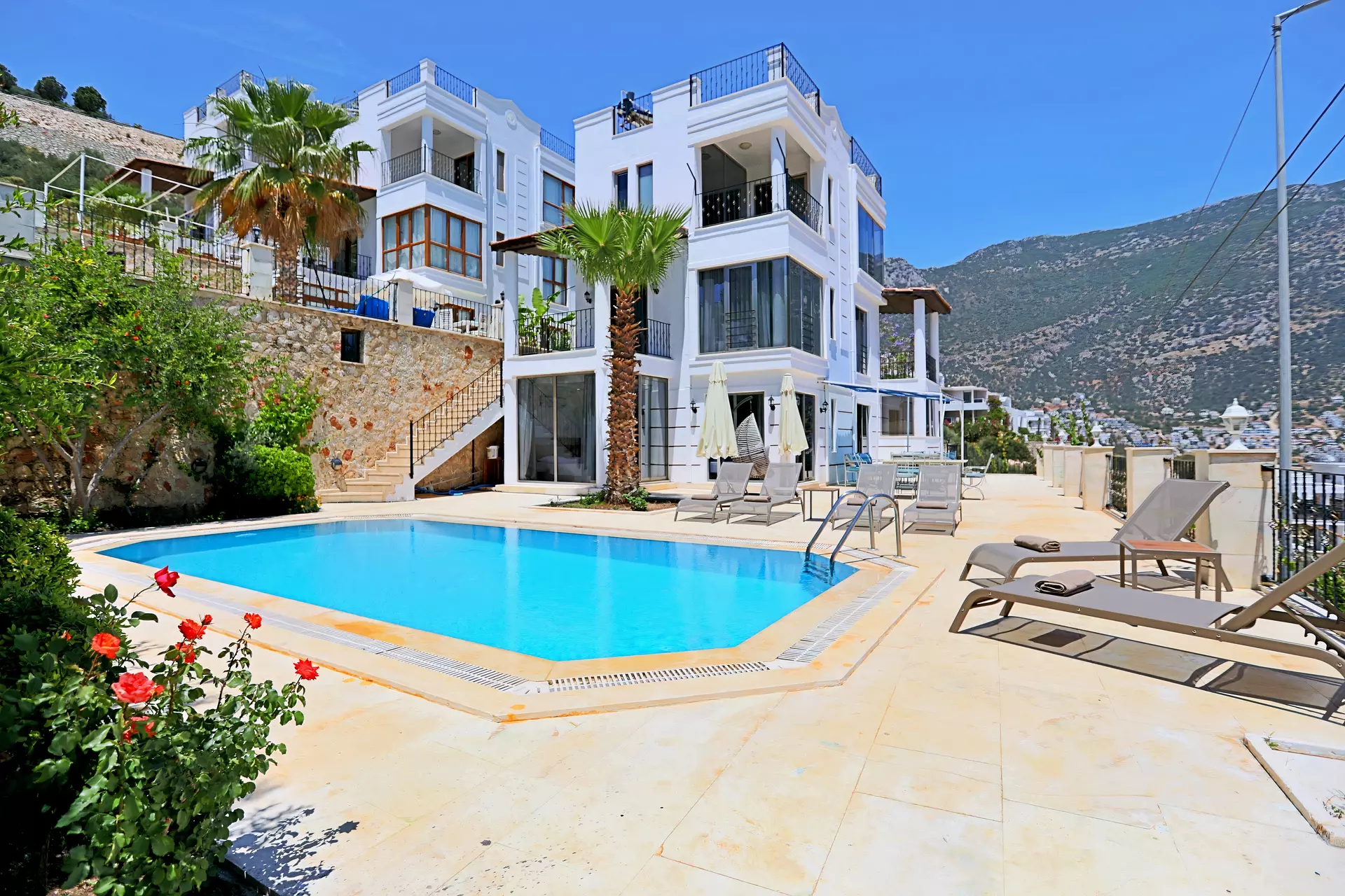 Budget-Friendly Central Villa - Sheltered Pool & Sea View in Kalkan image 1 of 138
